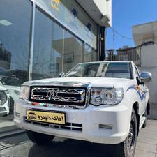 زامیاد کارون 1404 سفید پادرا پلاس دوکابین