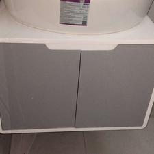 سینک روشویی با کابین آکبند