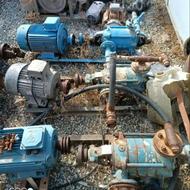 دینام پمپ آب شناور لجن کش