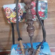 تنه قلیون چوبی چوب گردو