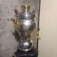 سماور برنجی زیاد استفاده نشده تمیز وسالم