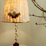 آباژور توردانتل گل گلی پینترستی رومیزی فانتزی طرح انگلیش هوم