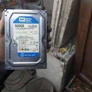هارد 500GB دوربین مدار بسته و کامپیوتر