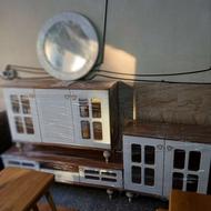 ست کامل جهیزیه عروس میز تلویزیون جاکفشی آینه کنسول جهیزیه