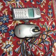 موس کامپیوتر و گوشی موبایل