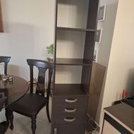کمد کشو دار و کتابخانه ام دی اف اصل