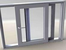 یک عدد درب ودوعددپنجره کشویی آلومینیوم در شیپور