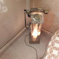 تلفن سنگی 35 ساله با چراغ خواب وارداتی ایتالیا