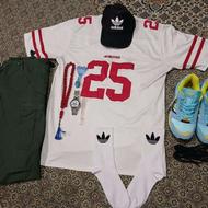 ست تیشرت شلوار شیش جیب لباس راگبی کتونی zx8000فیروزه