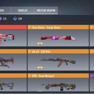 اکانت کالاف طاق با ارتری اصلی