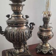 سماور زغالی برنجی 4 لیتری