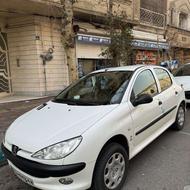 پژو206 تیپ 2 مدل 1400رنگ سفید