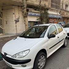 پژو206 تیپ 2 مدل 1400رنگ سفید