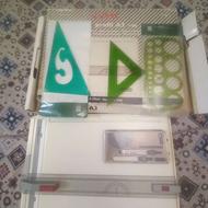 تخته نقشه کشی به همراه ست پرگار جداگونه م فروش می‌رود توافقی