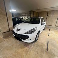 پژو 207i (پانوراما دنده ای) 1404 سفید ارتقا Tu5 پلاس خشک