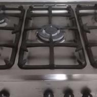 اجاق گاز سالم وتمام استیل با فر وجوجه گردان سالم مارک آلتون