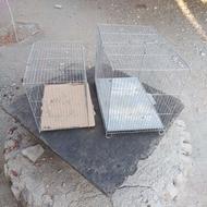 قفس پرنده و دانخوری آبخوری طیور