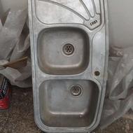 سینگ ظرفشویی دو لنگنه