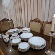 سرویس غذاخوری چینی ژاپنی برند دلوکس