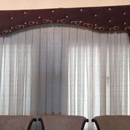 پرده حریر ترک دو متری