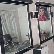آینه ،صندلی آرایشگاه