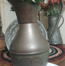 چراغ نفتی بزرگ برنجی قدیمی