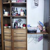 کمد لباس ام دی اف لولایی کشو مخفی مارک بلج