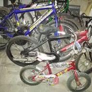 سه دستگاه دو چرخه 12 و 16 و 20 دنده ای