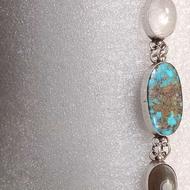 دستبند نقره ام البنین 10سنگ‌ اصلی