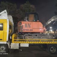 جابجایی مینی بیل و بابکت