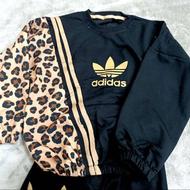 ست بلوز شلواربگ پلنگی آدیداس