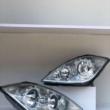 چراغ جلو تیبا و طلق خطر عقب تیبا