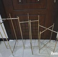 استند طلایی گلدون 3 تایی