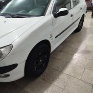 پژو 206 صندوقدار دوگانه سوز شرکتی مدل 89 یک گلگیر رنگ