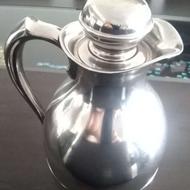 فلاکس فلاسک آمریکایی عتیقه قدیمی ظرف کاسه مسی برنج برنز