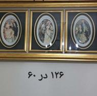 تابلو با بشقاب چینی