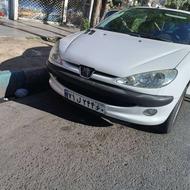 پژو 206 بدون رنگ آخر 99