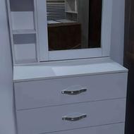 دراور4کشو با آینه ریلی /نو / در سه رنگ