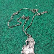 2عددگردنبندجنسشون،گردنبنددخترقلع ومیمون وپرنده تیتانیوم