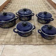 سرویس قابلمه لعابی ترک