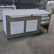 میزکار استیل / کابینت زمینی و کابینت دیواری