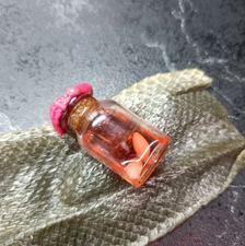 مهره مار اصل برنجی سفید ریز شناسنامه دار