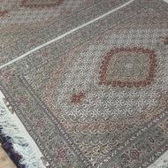 فرش دستباف ماهی جفت قالیچه کرم