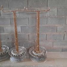 خرپا قابل تنظیم ارتفا وتخته وماله گچ کاری