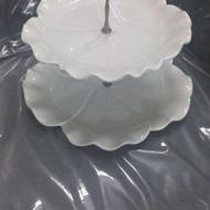 شیرینی خوری دو طبقه سرامیکی