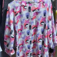 شومیز حریر مجلسی کاملا نو