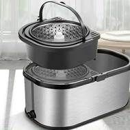 تی چرخشی زمین شوی استیل