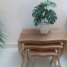 گل مصنوعی برگ انجیری وگل گندمی