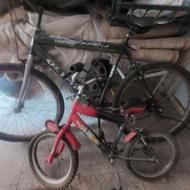 دوچرخه سایز بزرگ و کوچیک