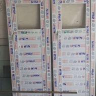 درب پی وی سی اهنی المینیومی